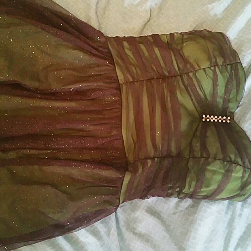 Formal, green Speechless dress